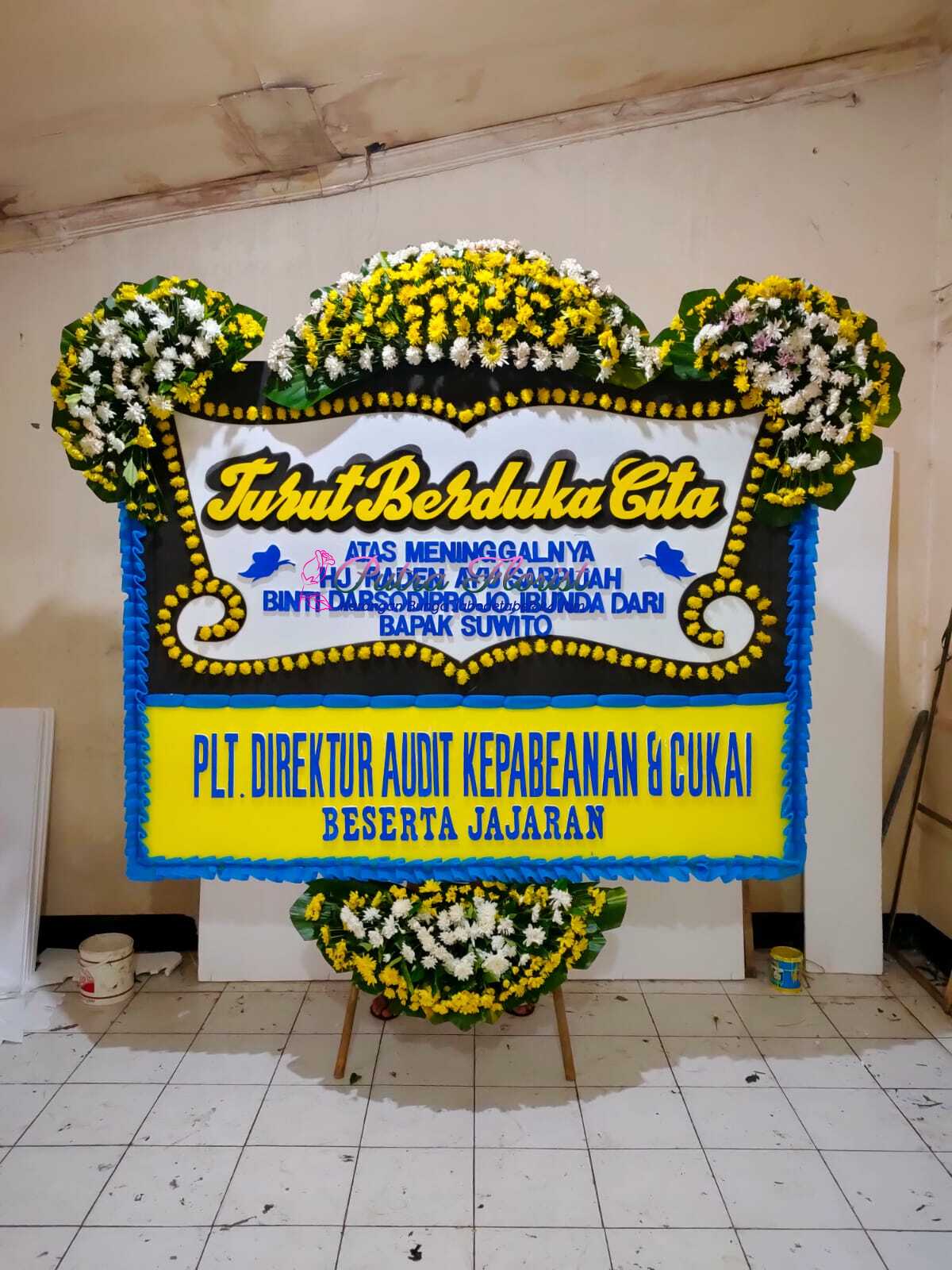 Bunga Papan Duka CIta Size 200x150 harga 850 (2)