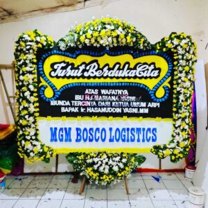 Bunga Papan Duka Cita 200x150 Full Bunga - 002