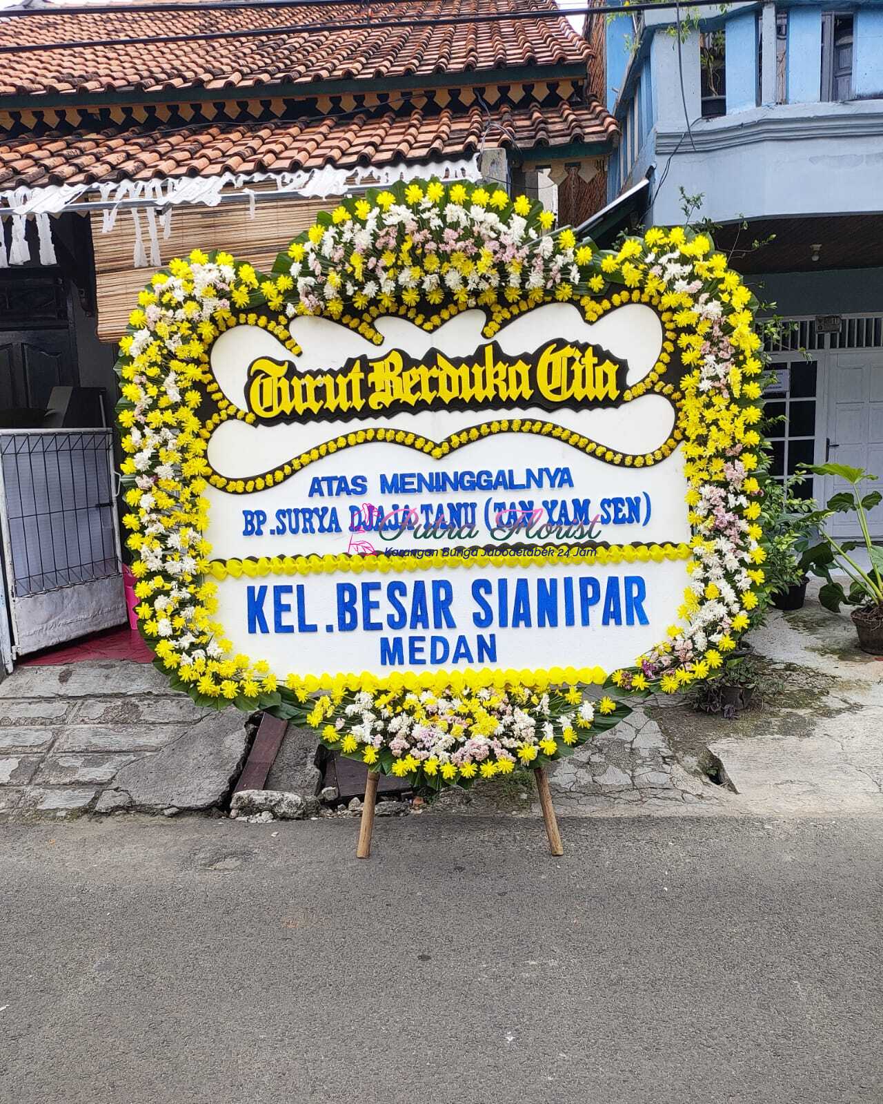 Bunga Papan Duka Cita 200x150 Full Bunga (6)