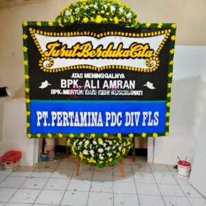 Bunga Papan Duka Cita Size 200x150 harga 750 - 003