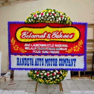 Bunga papan pembukaan size 200x150 harga 850rb