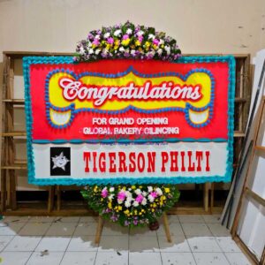 Bunga Papan Pembukaan 200x125 Standar