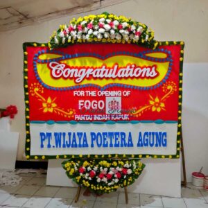 Bunga papan pembukaan size 200x150 harga 750rb - 004