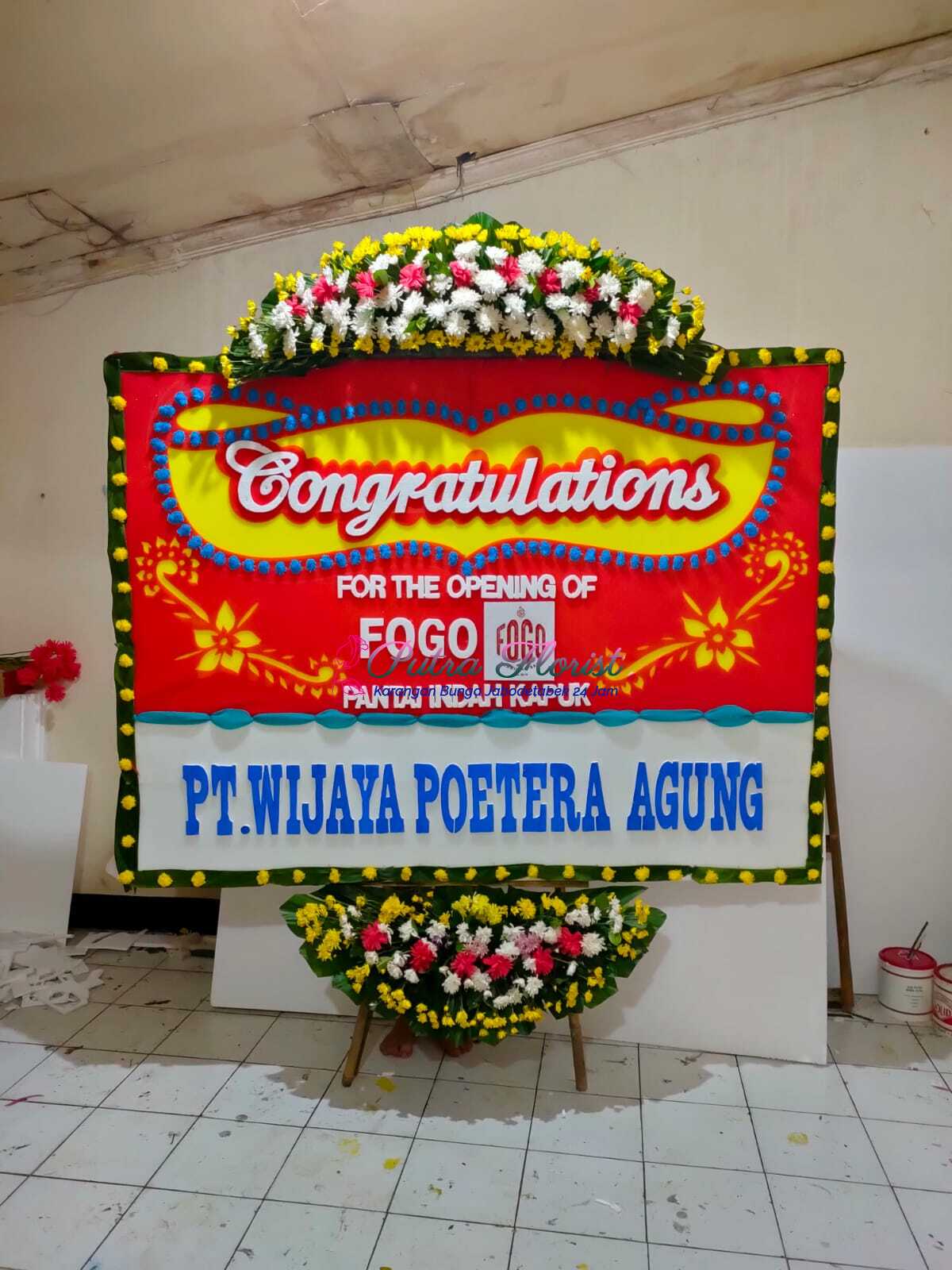 Bunga papan pembukaan size 200x150 harga 750rb (4)
