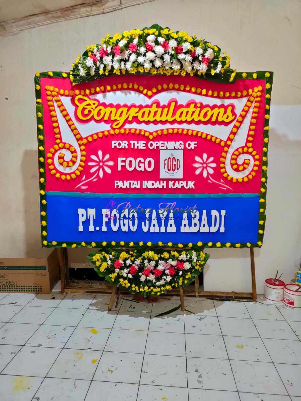 Bunga papan pembukaan size 200x150 harga 750rb (5)