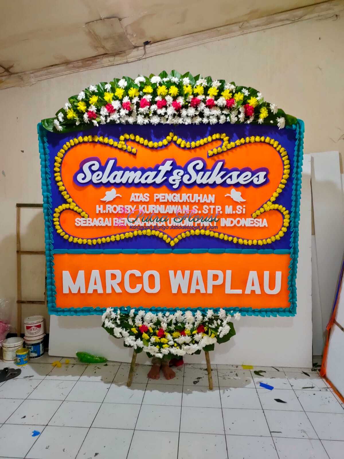 Bunga papan pembukaan size 200x150 harga 850 (3)